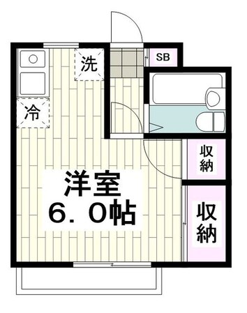 エスポワール鈴金の物件間取画像